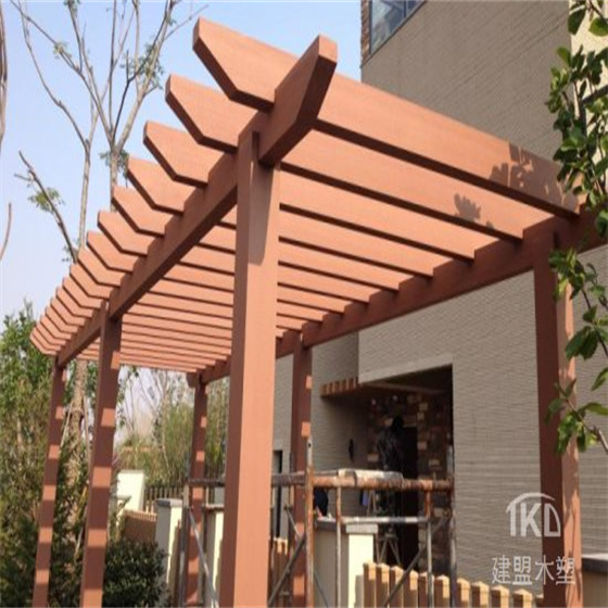 北京塑木葡萄架制作安装
